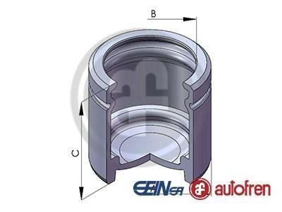 Поршень циліндра суппорта SEINSA AUTOFREN D025107