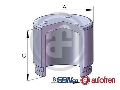 Поршень циліндра суппорта SEINSA AUTOFREN D025240