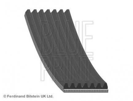 Ремінь поліклиновий 7PK2050 OPEL 2,3CDTI BLUE PRINT AD07R2050 (фото 1)