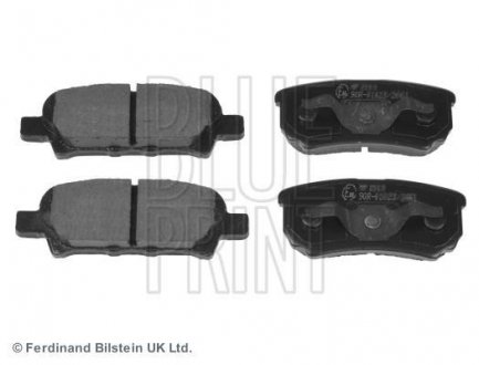 Комплект гальмівних колодок з 4 шт. дисків BLUE PRINT ADA104209