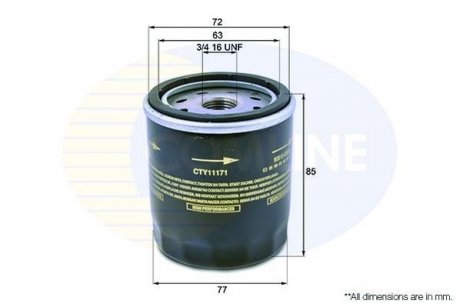 Масляный фильтр COMLINE CTY11171