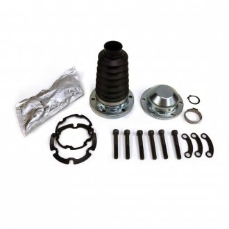 Пильовик шруса переднього, мастило, прокладка, хомути, болти Driveshaft Parts ME709BK