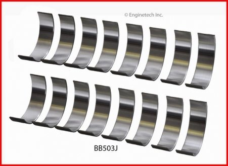 Вкладыши шатунные 0,75 мм 4,7 L ENGINETECH BB503J75