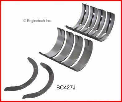 Вкладыши коренные 0,25 мм ENGINETECH BC427J25