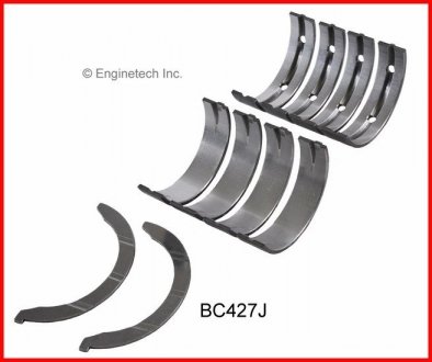 Вкладыши коренные 0,50 мм ENGINETECH BC427J50MM