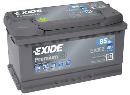 Акумулятор EXIDE EA852 (фото 1)