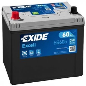 Стартерна батарея (акумулятор) EXIDE EB605