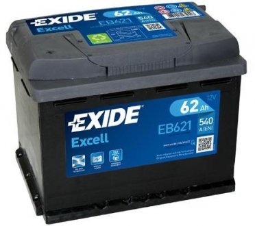 Стартерна батарея (акумулятор) EXIDE EB621