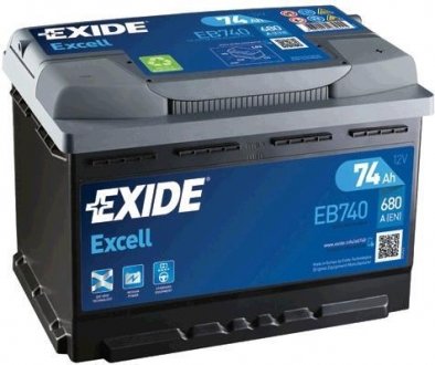 Акумулятор EXIDE EB740