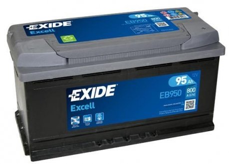 Стартерна батарея (акумулятор) EXIDE EB950