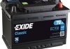 Акумулятор CLASSIC 12V/70Ah/640A EXIDE EC700 (фото 1)