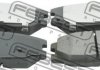 КОЛОДКИ ТОРМОЗНЫЕ ПЕРЕДНИЕ (CHEVROLET CAPTIVA (C100) 2007-) FEBEST 1001-C100F (фото 1)