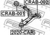 Сайлентблок переднього важеля (знизу) Voyager 95-08 FEBEST CRAB-002 (фото 2)