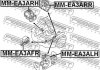 ПОДУШКА ДВИГАТЕЛЯ ЛЕВАЯ AT (MITSUBISHI GALANT EA3A/EA8A USA 1996-2003) FEBEST MMEA3ALH (фото 2)