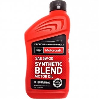 Олива моторна 5W20 (946 мл) Synthetic Blend FORD XO5W20-Q1SP