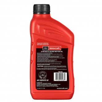 Масло 5W30 1кварта (946мл) Synt Blend FORD XO5W30-Q1SP