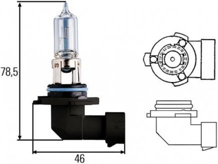 Лампа накалу дальнього світла HELLA 8GH005635121