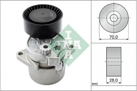 Шків натяжний INA 533001710