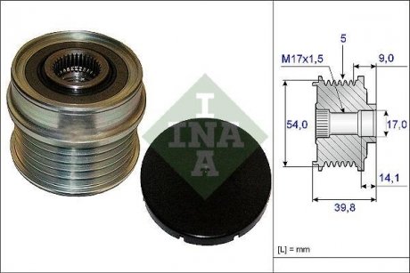 Шків привідного паса INA 535017110