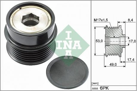 Шків привідного паса INA 535028110