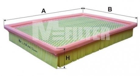 Фільтр повітряний M-FILTER K 413