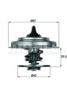 Термостат MAHLE / KNECHT TX1879D