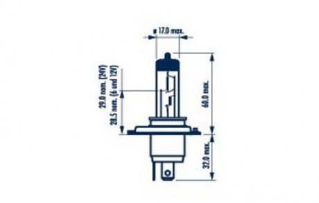 Автолампа NARVA 480612100