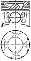 Поршень NURAL 8743650000