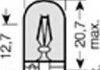 ЛАМПА WY5W 12V 5,20 W W2.1x9.5d BLI2 DIADEM Chrome OSRAM 2827DC-02B (фото 2)