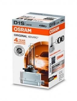 Лампа ксенонова (35W D1S 4300K) OSRAM 66140 (фото 1)