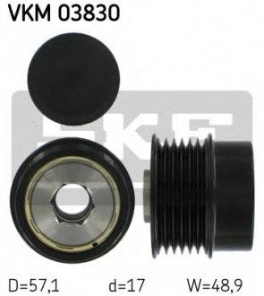 Шків генератора SKF VKM03830