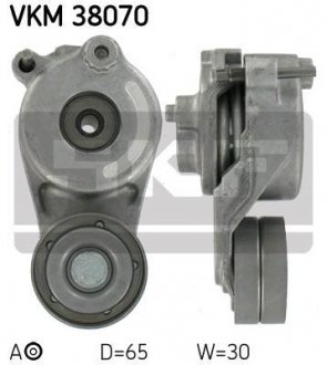 Ролик натяжний SKF VKM38070