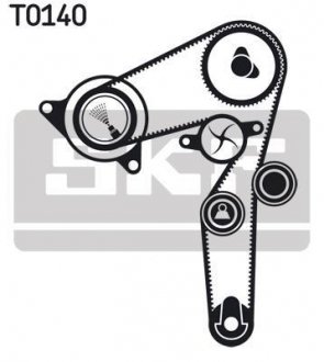 Комплект ременя ГРМ SKF VKMA02199