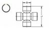 Хрестовина SPIDAN U100 (фото 2)