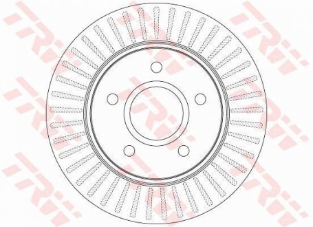 Диск гальмівний TRW DF6253S