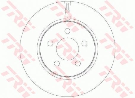 Диск гальмівний (LUCAS) TRW DF6264