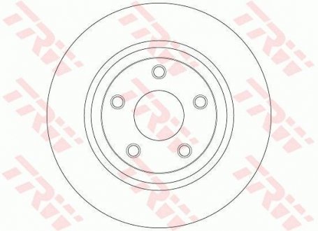 Диск гальмівний (LUCAS) TRW DF6492