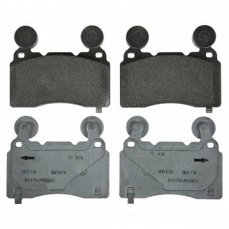 Колодки тормозные передние ThermoQuiet, Semi-Metallic WAGNER MX1474