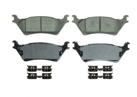 Колодки гальмівні задні (Manual Parking Brake) WAGNER ZD1602