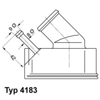 Термостат WAHLER 418392D