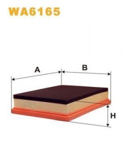 Фільтр повітряний WIX FILTERS WA6165