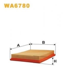 Фільтр повітряний WIX FILTERS WA6780