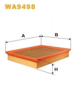 Фільтр повітряний WIX FILTERS WA9498 (фото 1)