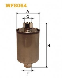 Фільтр паливний Buick, Cadillac, Chevrolet, Daewoo WIX FILTERS WF8064