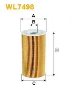 Фільтр масла WIX FILTERS WL7498