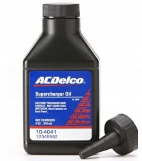 Синтетична олія для турбокомпресора SUPERCHARGER OIL 118 ml — артикул 104041 — ACDelco — запчастина Jeep — фото 2 — купити в Україні Jeep.in.ua