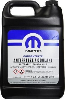 Антифриз концентрат, фіолетовий 1galon (3,785L) — артикул 68163848AB — Mopar — запчастина Jeep — фото 3 — купити в Україні Jeep.in.ua