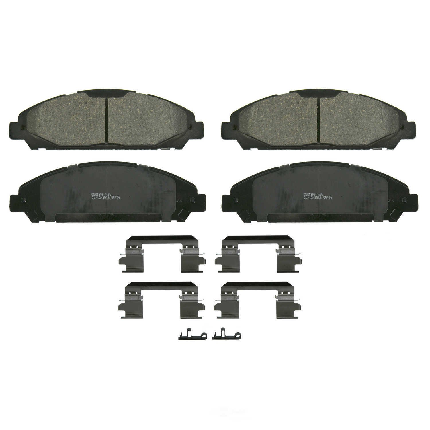 Колодки гальмівні передні 320 mm Front Disc — артикул ZD1791 — WAGNER — запчастина Jeep — купити в Україні Jeep.in.ua
